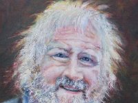 Le frère Huile sur toile 40 x 30