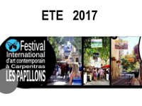 affiche JUNe expo originale, l'art en plein air vient vers le public.