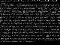 WATTIER Dany, peintre, continuation, développement, évolution de l'impressionnisme français.