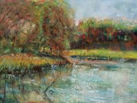 automne Toile réalisée en démo du cours de peinture lors du premier cours sur le thème les 4 saisons à l'automne .. Disponible à la vente à l'expo des travaux des...