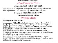 Une occasion de découvrir de visu mes derniers tableaux,