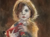 Enfant du confinement Pastel 40 x 30 cm Disponible